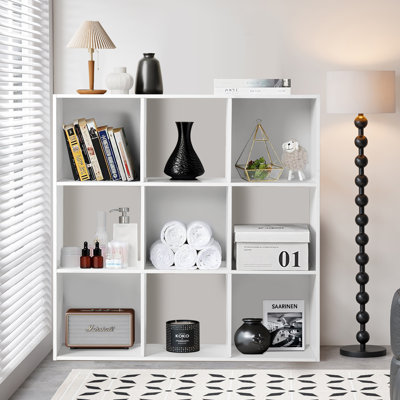 Shelaya 93 cm H x 93 cm W Cube Bookcase