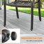 Altariq Stackable Outdoor Patio Dining Armchair