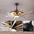 Asbey Ceiling Fan with LED Lights-1750344948