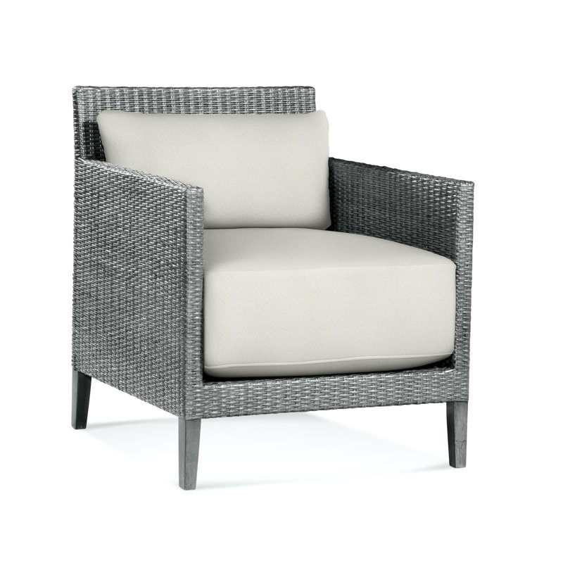Fauteuil Beryl, Nickel, Tissu vert performance 0851-54