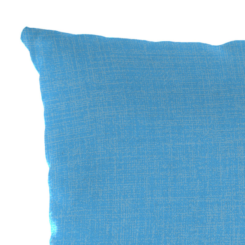 18" x 12" Outdoor Lumbar Throw Pillow (Set of 2), Ice Blue