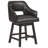 Nestor Swivel Upholstered Counter Stool with Solid Wood Frame-1040640251-1040640255