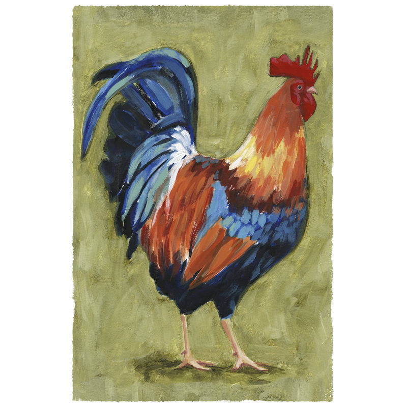 Chicken Scratch I by Victoria Borges - Wrapped Canvas Painting, 46cm H x 30cm W x 3.8cm D