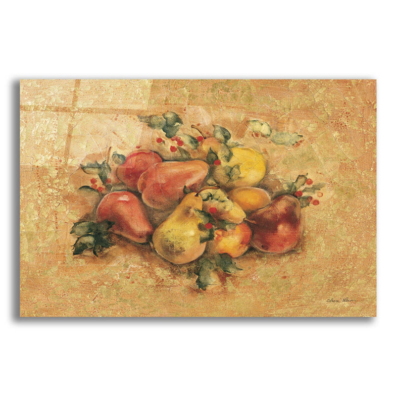 «Holiday Fruit» par Cheri Blum, art mural en verre acrylique, H 16 po x l 24 po x P 0,2 po