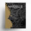 «Marseille City Map», impression-337405617-337405622