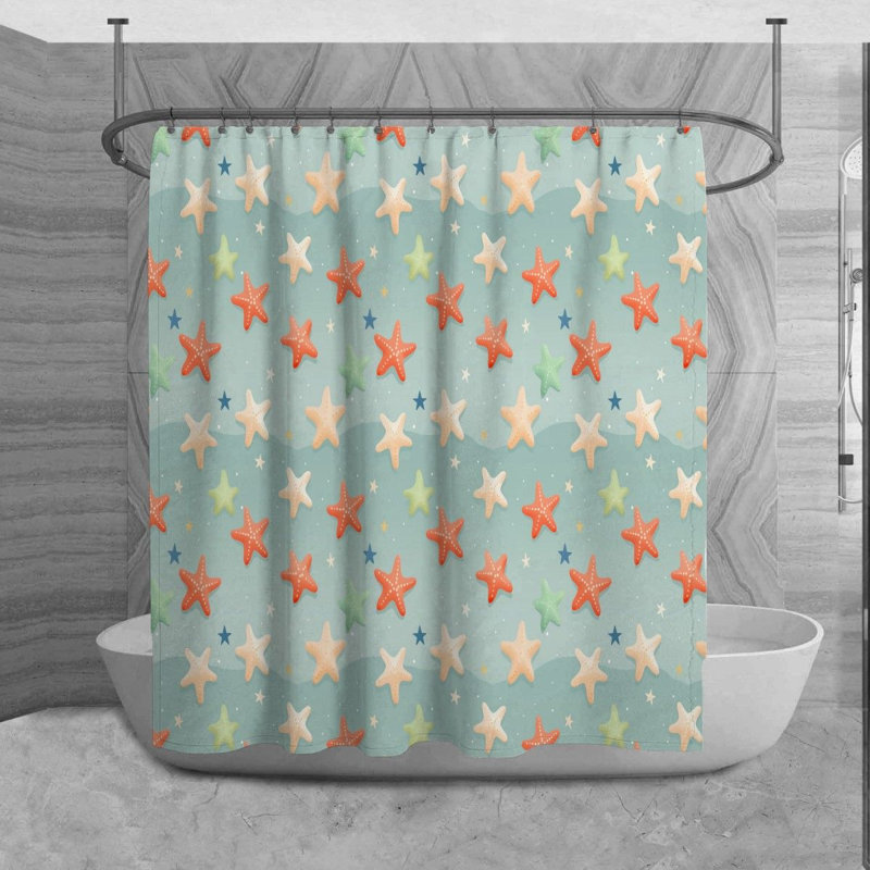 Rideau de douche Asturias, H 73 po x l 70 po