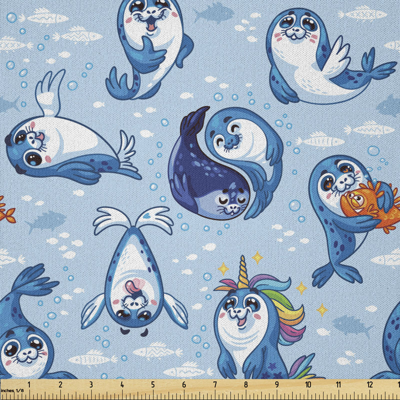 Daisy-Boo Seal Pup Aquatic Wildlife Friendly Hugging Water Bubbles