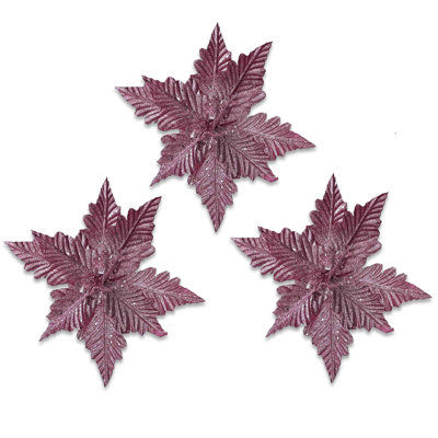 Piquet à poinsettia de 30 cm