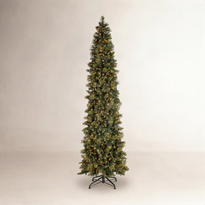Slim Pre-Lit Pine Tree