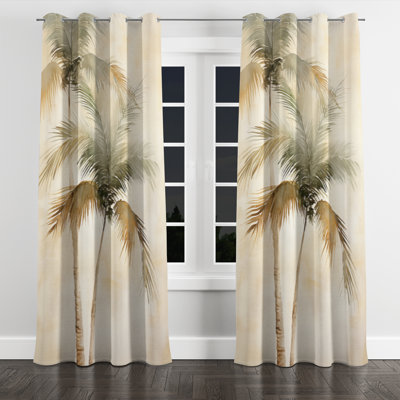 Palmiers tropicaux Jasmyn Minimalisme