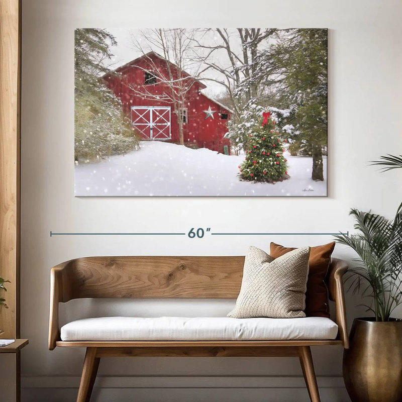 Secluded Holiday, 34" H x 51" W