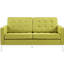 Causeuse rembourrée en tissu Loft-23592998