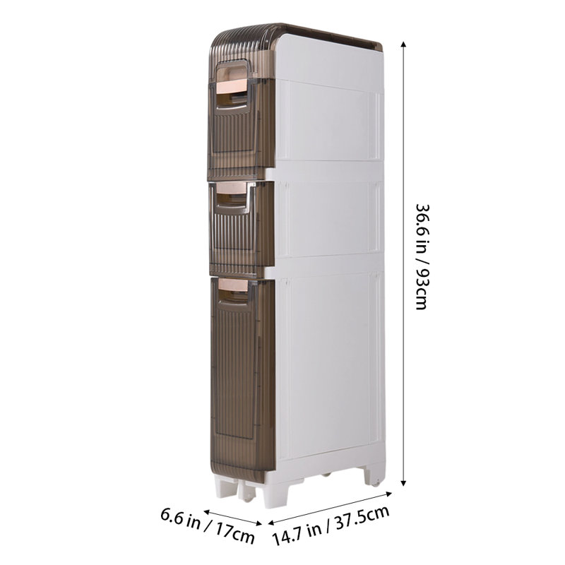 Plastic / Acrylic Bathroom Cabinet