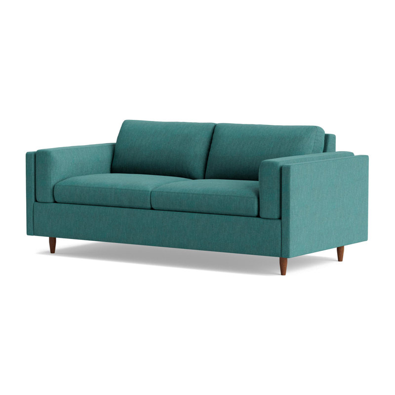 Skinny Fat Sofa Bed, Performance Weave - Spruce