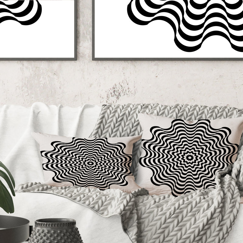 Coussin Optique, 16 po x 16 po