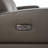 87'' Genuine Leather Zero Gravity Power Recliner Sofa with USB Ports-117030400