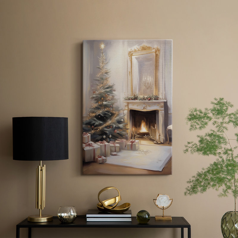 Art des Fêtes de Noël - série 2-CCXL - galerie sur mesure, H 27 po x l 18 po