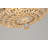 5-Light Chrome Flush Mount With Clear Crystal Accents