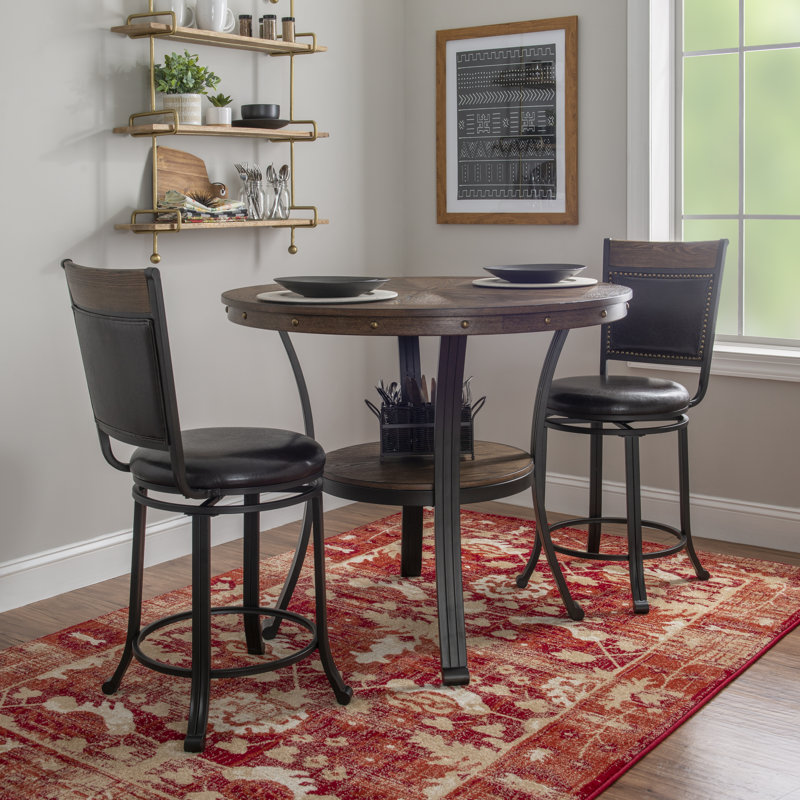 Table ronde Luker, Brun