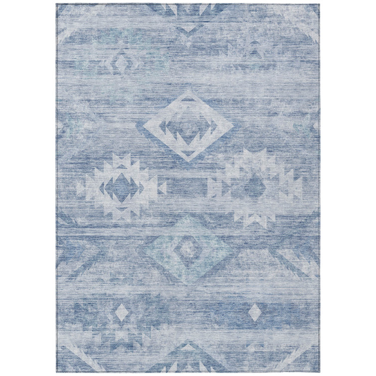 Shamariah Washable Southwestern Indoor / Outdoor Rug