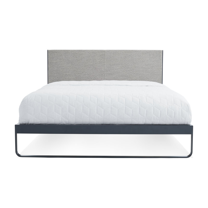 Me Time Upholstered Bed, Full, Tait Charcoal/Slate