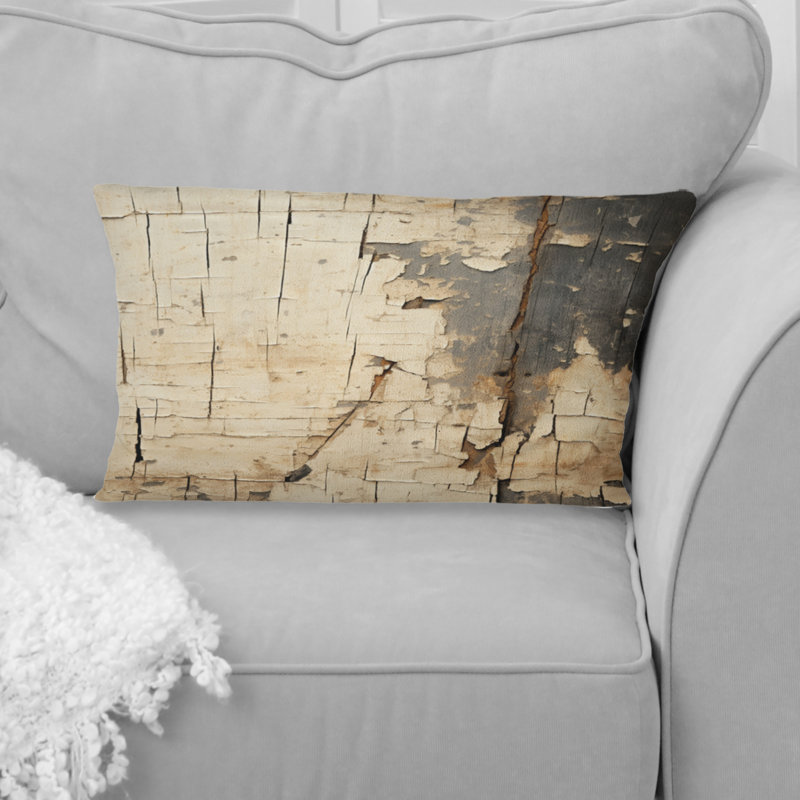 Coussin décoratif imprimé géométrique abstrait
