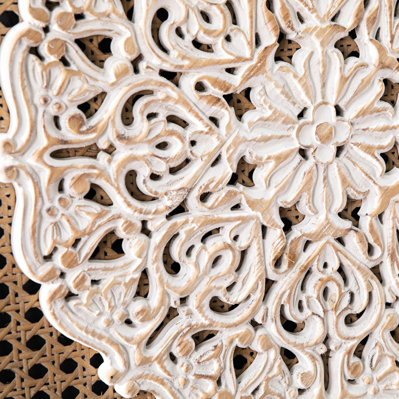 Panneau rustique vieilli 30,69 po x 1,28 po, style rustique, pour entrée ou salon, 30,69 po x 30,69 po x 1,28 po