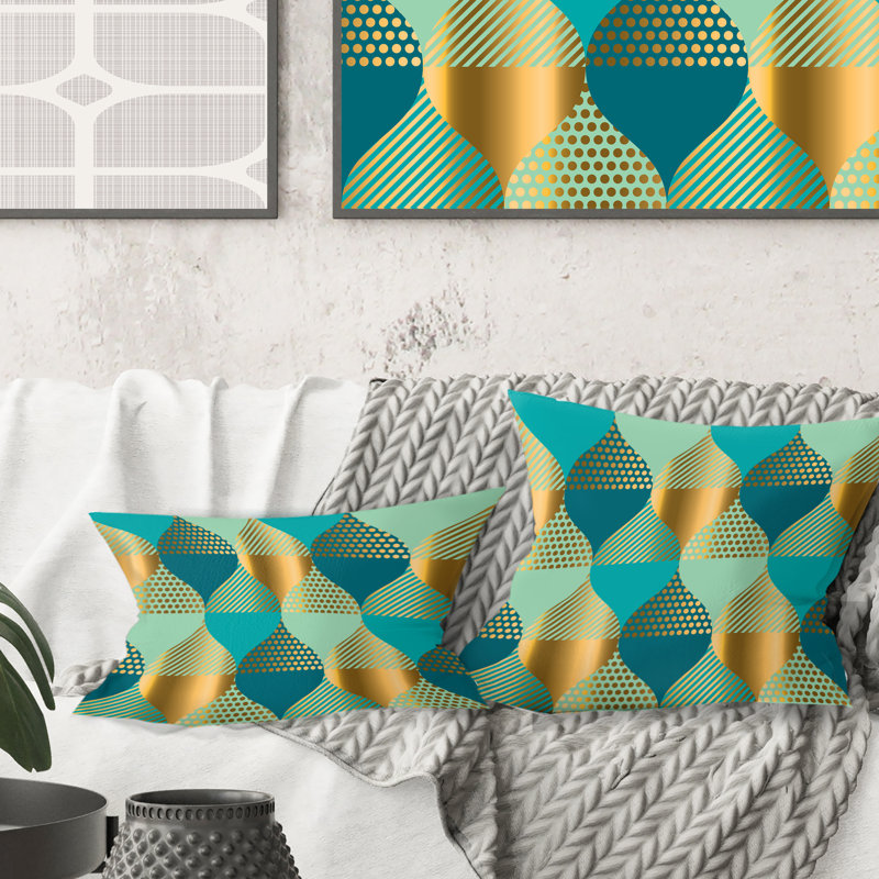 Coussin Luxury Luxury Drops II - Mid-Century