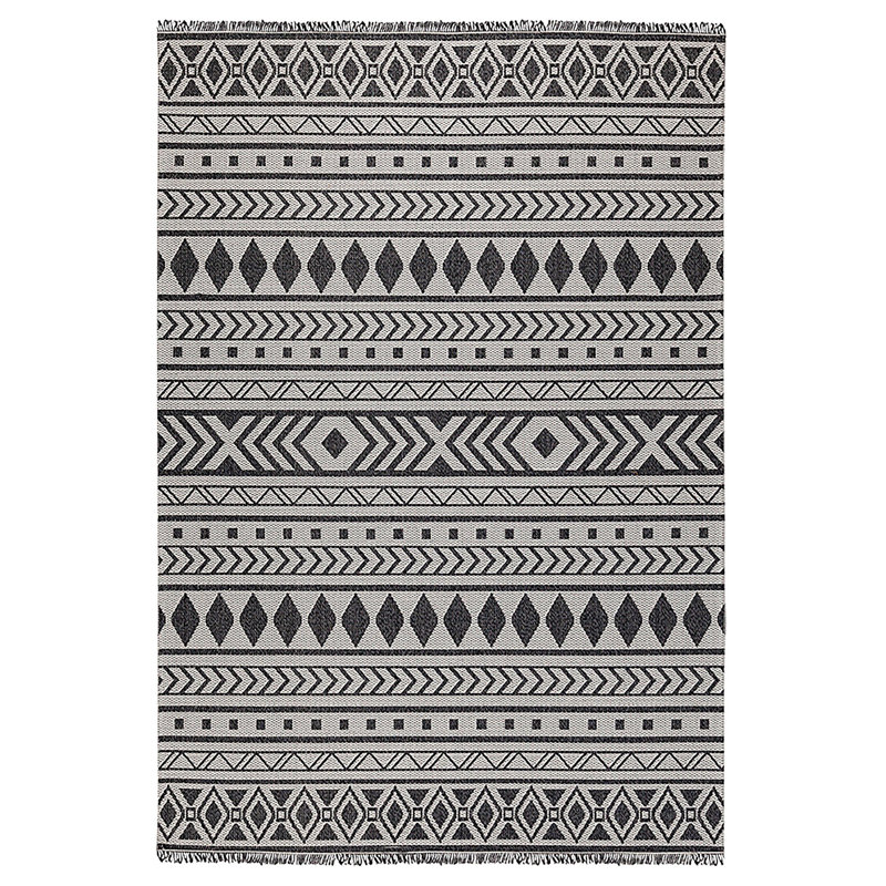 Kohdyn Cotton Geometric Indoor Rug, Rectangle 2'6" x 5'