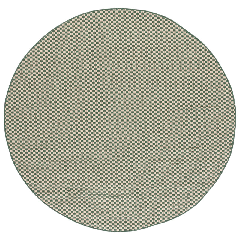 Tapis d'intérieur / extérieur Kalana Performance, Rond 6 pi 7 po