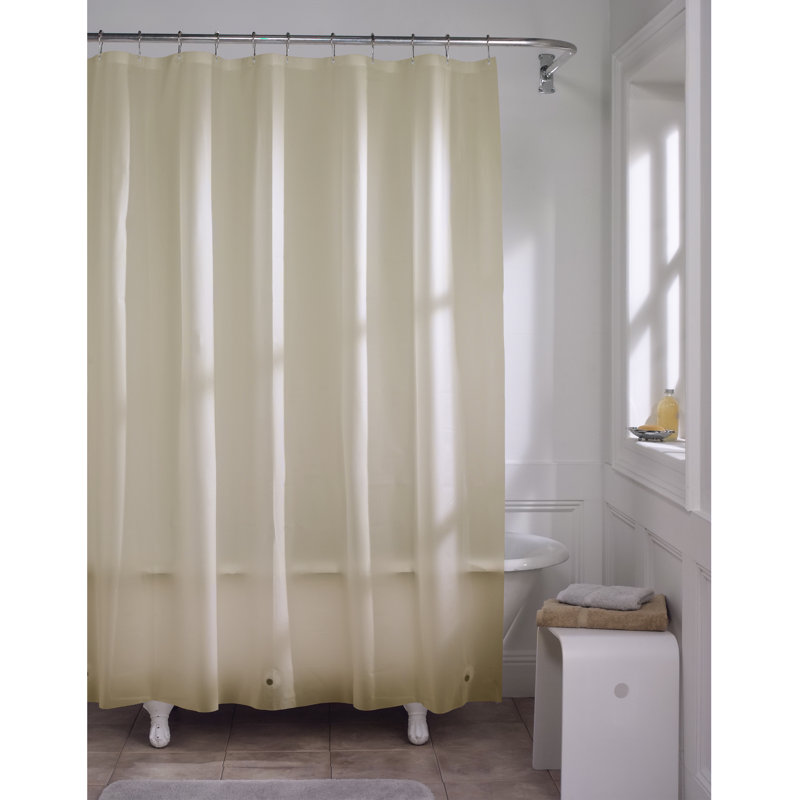 Doublure de rideau de douche Brosnan PEVA, Beige, l 70 po x L 72 po