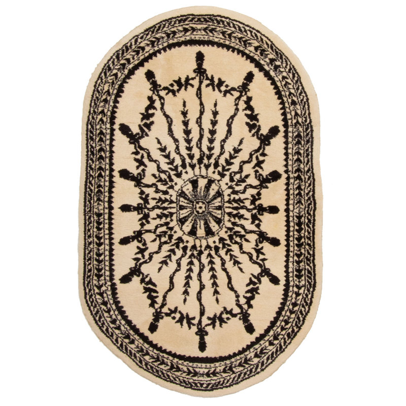Tapis ivoire Cianchette 3 pi 1 po x 5 pi 0 po