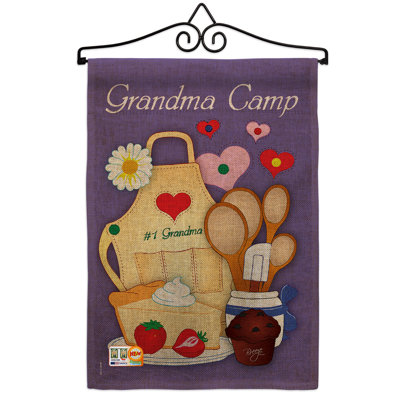 Double Sided 18.5'' H x 13'' W Polyester Garden Flag