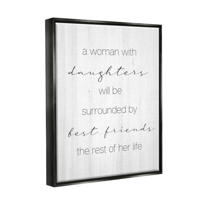 «Best Friend Daughters Birch» par Daphne Polselli - Art textuel