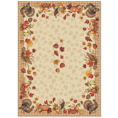  Floral Tablecloth
