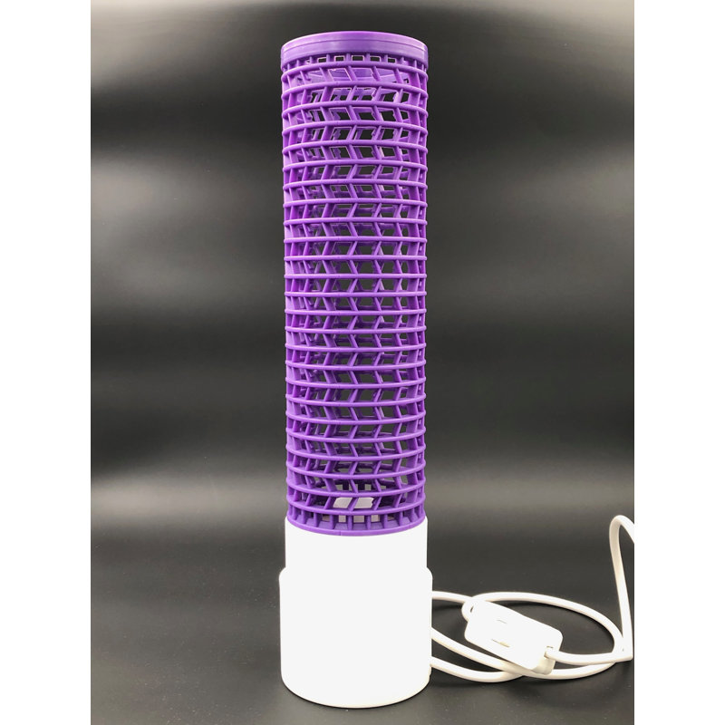 Table Lamp, White, Fuchsia