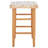 Kazbah Backless Leather Counter Stool-236794380