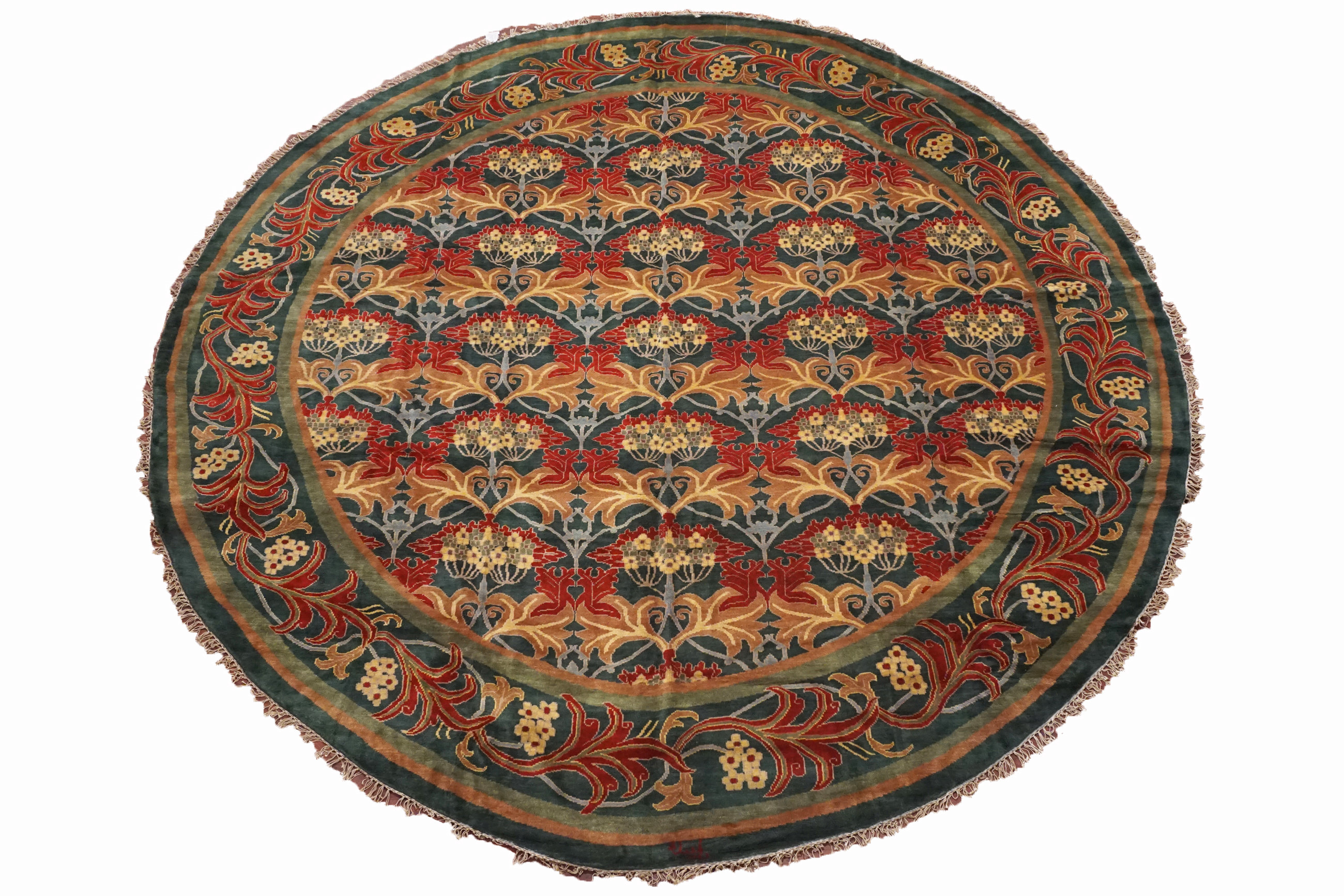 Kalili Rugs 14X14 Round William Morris Art & Craft Rug - Wayfair Canada