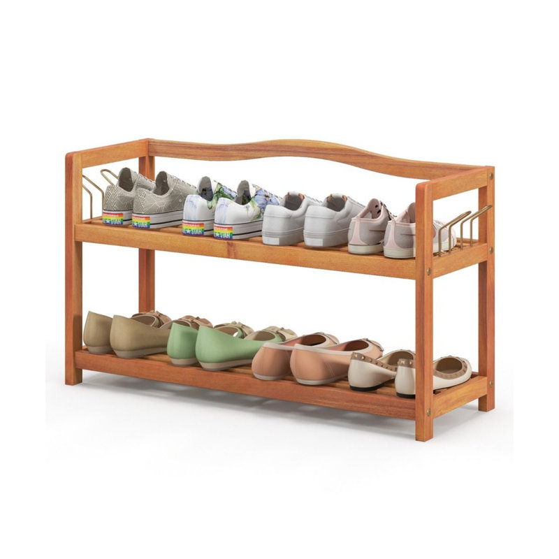 8 Pair Shoe Rack