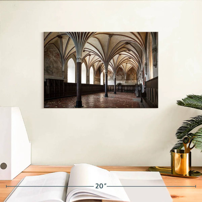 Lilie Malbork Castle Columns, 8" H x 12" W