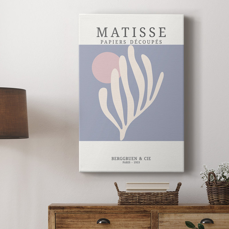 Matisse CDXXXVIII Framed Print -Custom Wrapped Gallery Cavas, 18" H x 12" W