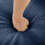 4 chenilles bleues avec espace de rangement confortable et ergonomique