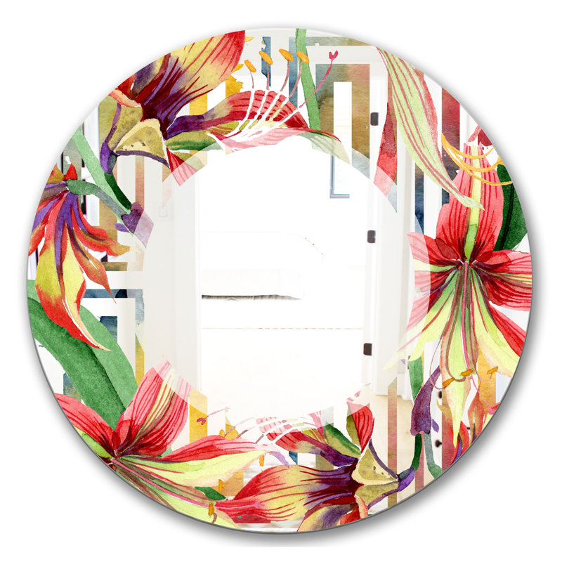 Miroir de salle de bain / meuble-lavabo Elementary Botanicals 3, H 23,6 po x l 23,6 po