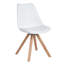 Mark 114.3cm H Genuine Leather Upholstered Dining Chair