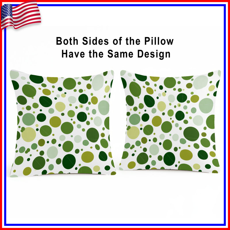 Coussin Circles, 16 po x 16 po