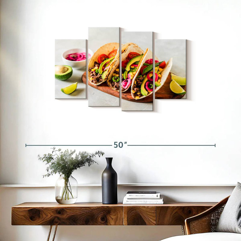 Tacos frais Yarlin, H 22 po x l 36 po