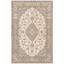 Tapis en apatite à médaillon traditionnel, style persan, doré, gris et beige, antidérapant, à poils courts, pour l'intérieur et l'extérieur, adapté aux animaux domestiques, salon, chambre, salle à manger, entrée, couloir, bureau, lavable-1122154979