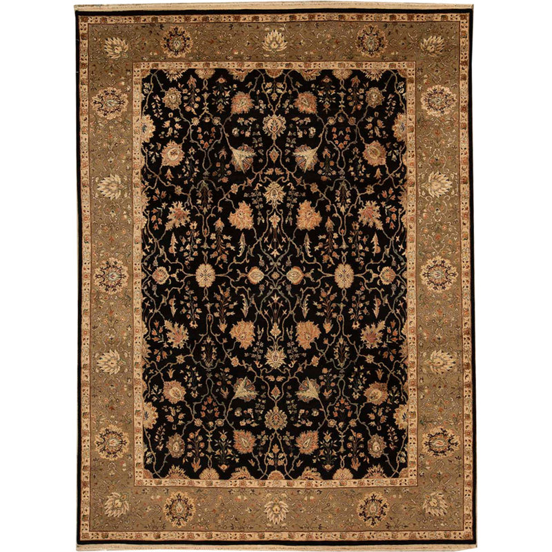 Oriental Area Rug, Rectangle 9'1" x 12'2"