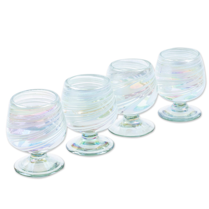 4 pièces 13 oz. Ensemble de verrerie