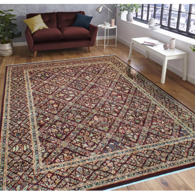 Pak-Persian Ebu Beki Eggplant Rug